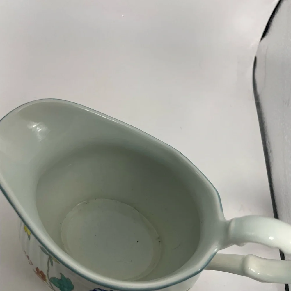 Mikasa a Floral Sugar Bowl and Creamer Set  Chelsea